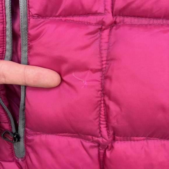 Eddie Bauer Jacket Women XL Pink First Ascent EB800 Fill Goose Down Whittaker - Picture 3 of 15